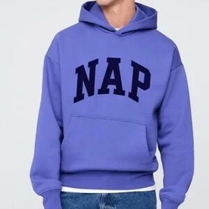 Dazzling blue GAP NAP Hoodie for Men